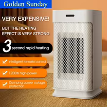 Aquecedor Elétrico Portátil GoldenSunday Thumbnail 1