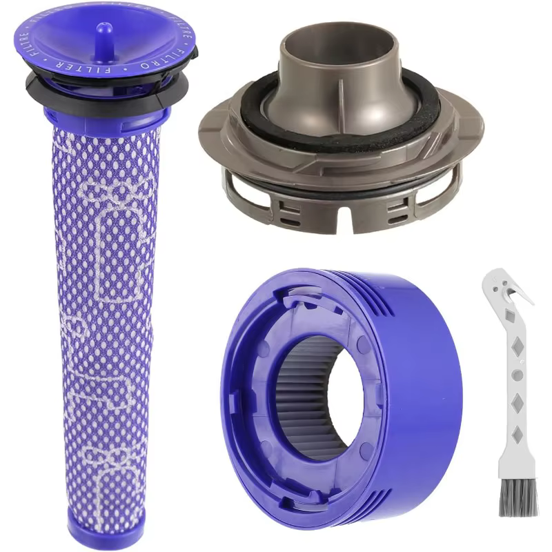 Kit Filtro e Tampa Motor Dyson V8 V7