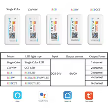 Controlador LED WiFi Tuya RGB Thumbnail 4