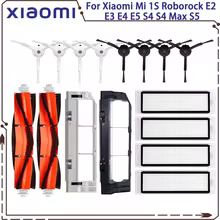Escovas de Reposição para Robô Aspirador Xiaomi e Roborock Thumbnail 1