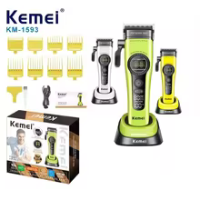 Máquina de Cortar Cabelo Kemei 1593 Profissional Thumbnail 6