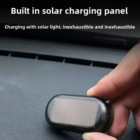 Luz de Alarme Simulada Solar LED