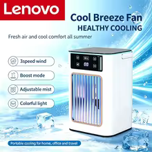 Ventilador de Mesa Lenovo Portátil com Umidificador Thumbnail 2