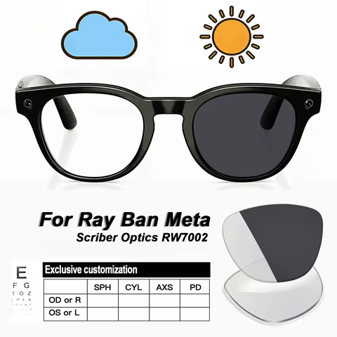 Lentes Ray-Ban Meta RW7002 Fotocromáticas