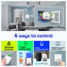 Interruptor Inteligente WiFi 433MHz Thumbnail 3