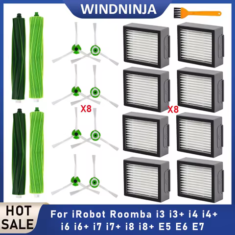 Escova e Filtro HEPA para Roomba
