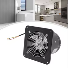 Ventilador de Exaustão de Parede Alta Velocidade Thumbnail 1