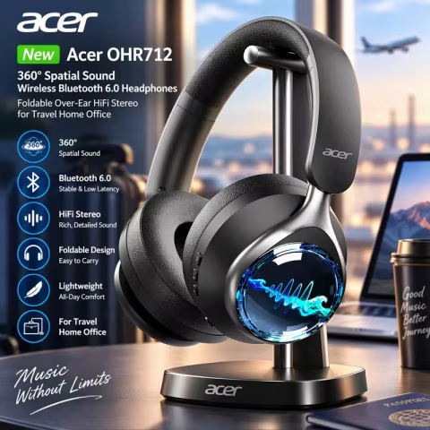 Acer OHR712 Bluetooth 6.0 Fones