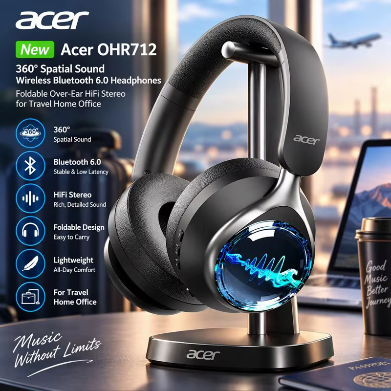 Acer OHR712 Bluetooth 6.0 Fones