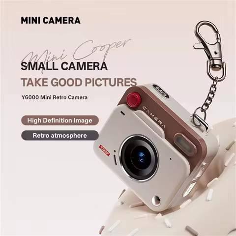 Mini Câmera HD 1080P Retro