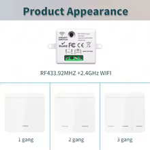 Interruptor Inteligente Tuya Vida Wi-Fi RF Thumbnail 6