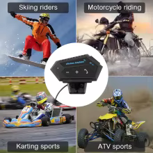 Headset Bluetooth Motocicleta Thumbnail 5