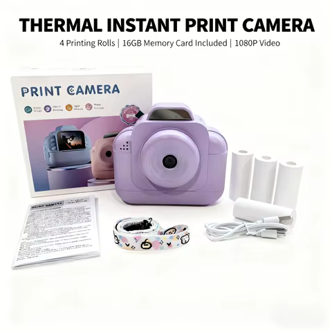 Impressora de Fotos Térmica com Papel Térmico