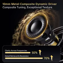 Fones Híbridos HiFi CCA Xyrra Thumbnail 3