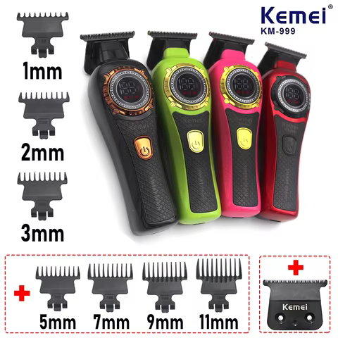 Aparador de Cabelo Kemei KM-999 Profissional