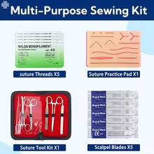 Kit Prática de Sutura Cirúrgico Thumbnail 2