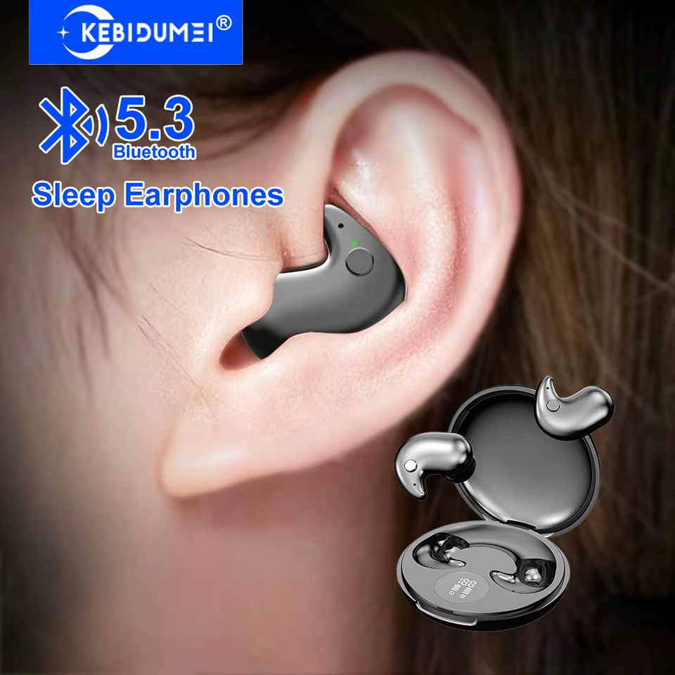 Fones Bluetooth 5.3 TWS para Dormir