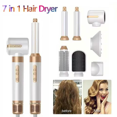 Secador de Cabelo 7 em 1 Profissional