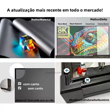 Tela de Projeção ALR Black Diamond 200" 4K Thumbnail 4