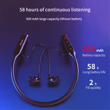 Fone Bluetooth KEBIDUMEI Colar de Pescoço Thumbnail 5