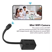 Mini Câmera Wi-Fi 1080p HD Segurança Thumbnail 6