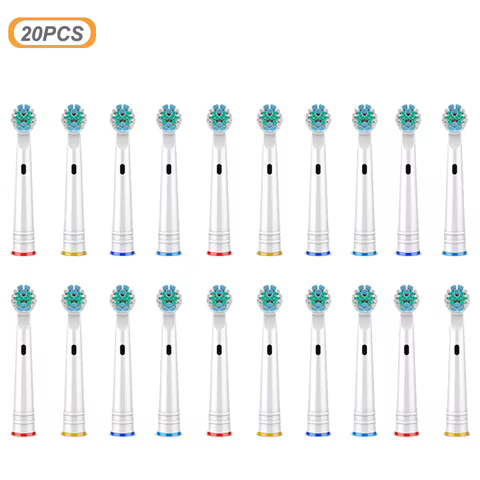 Cabeças de Escova Elétricas Oral-B 20 Peças