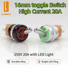Interruptor Toggle LANBOO 16A LED Thumbnail 1