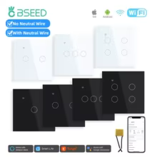 Interruptor Touch Wifi BSEED com Capacitor Thumbnail 1