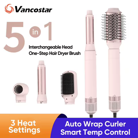Secador de Cabelo 5 em 1 Vancostar