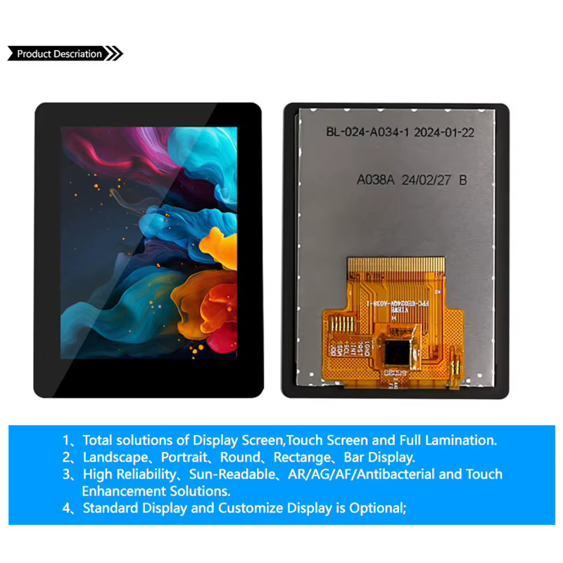 Tela LCD TFT 2.4" 240x320 IPS