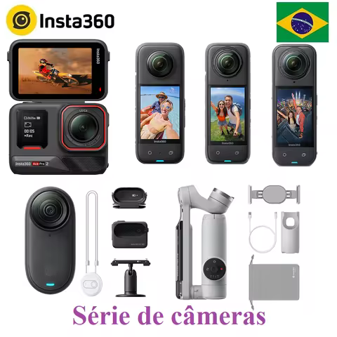 Capa Insta360 X5 X4 X3 Ace Pro 2 GO 3S