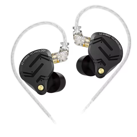 KZ-ZS12 PRO X Fones Híbridos 1DD+5BA