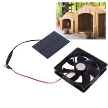 Ventilador Solar Qiilu 3W para Galinheiros Thumbnail 3