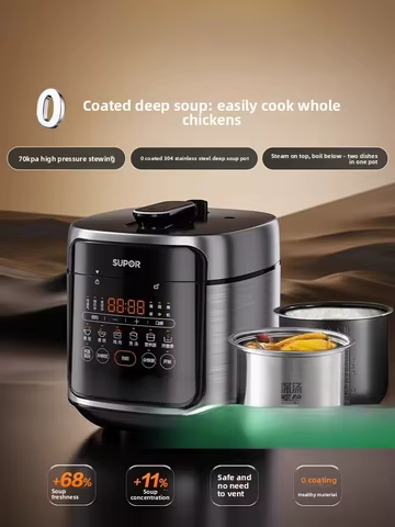 Panela Elétrica 5L Dupla