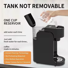 Máquina de Café em Cápsulas Mini Automática Thumbnail 1