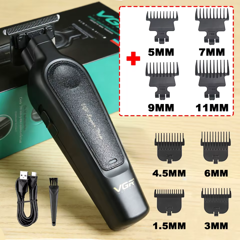 Máquina de Cortar Cabelo VGR V-995 Sem Fio