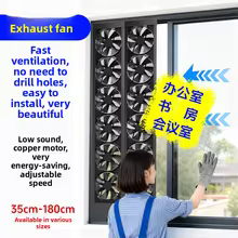 Ventilador de Exaustão para Janela Thumbnail 2