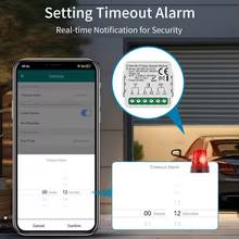 Interruptor Inteligente Portão Garagem Tuya Zigbee Thumbnail 6