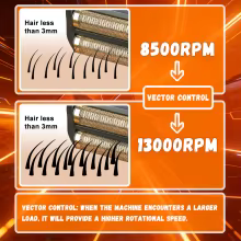 Barbeador Elétrico ROSYOUS RS-999 Profissional Thumbnail 2
