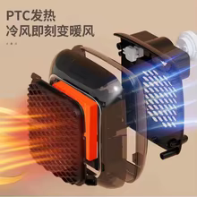 Aquecedor Portátil 500W Thumbnail 1