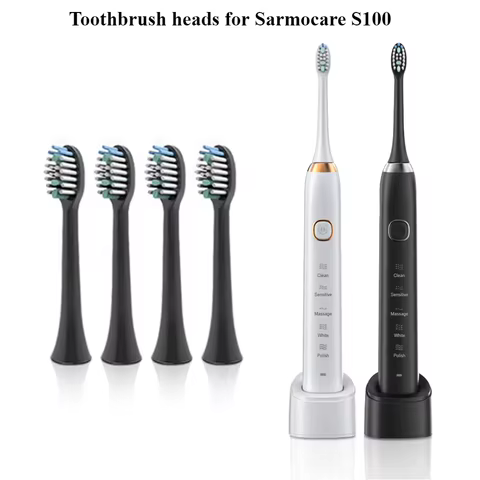 Cabeças de Escova Sarmocare S100 Kit 4