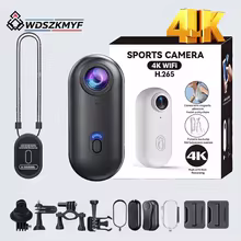 Câmera de Ação Mini 4K com WiFi Thumbnail 1