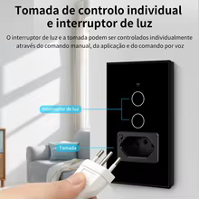 Interruptor Inteligente Wi-Fi com Tomada Thumbnail 5
