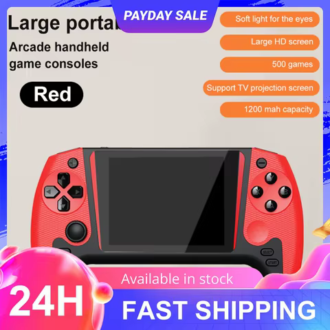 Consola Retro Portátil 500 Jogos