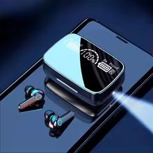 Fone Bluetooth TWS M19 LED Thumbnail 2
