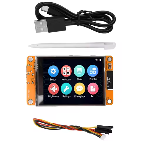 Esp32 wifi & bluetooth placa de desenvolvimento 2.8 polegadas lcd tft módulo 240*320 tela inteligente com toque
