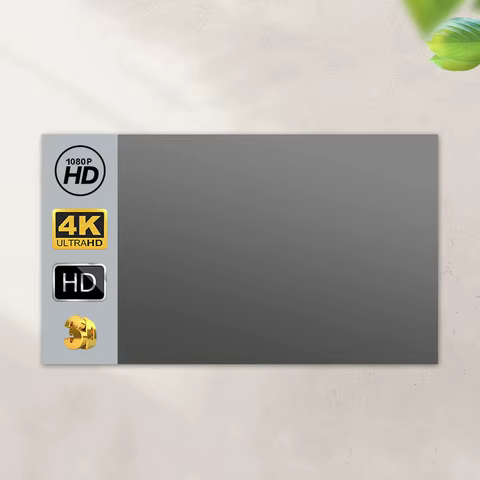 Tela de Projeção 4K Dobrável