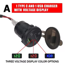 Carregador Moto Honda CB500X Dual USB Thumbnail 2