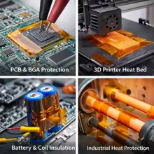 Fita Kapton 400°C Isolamento Térmico Thumbnail 6