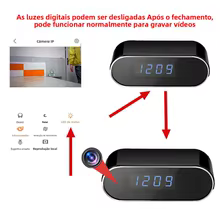 Mini Câmera Wi-Fi 4K Relógio Thumbnail 3